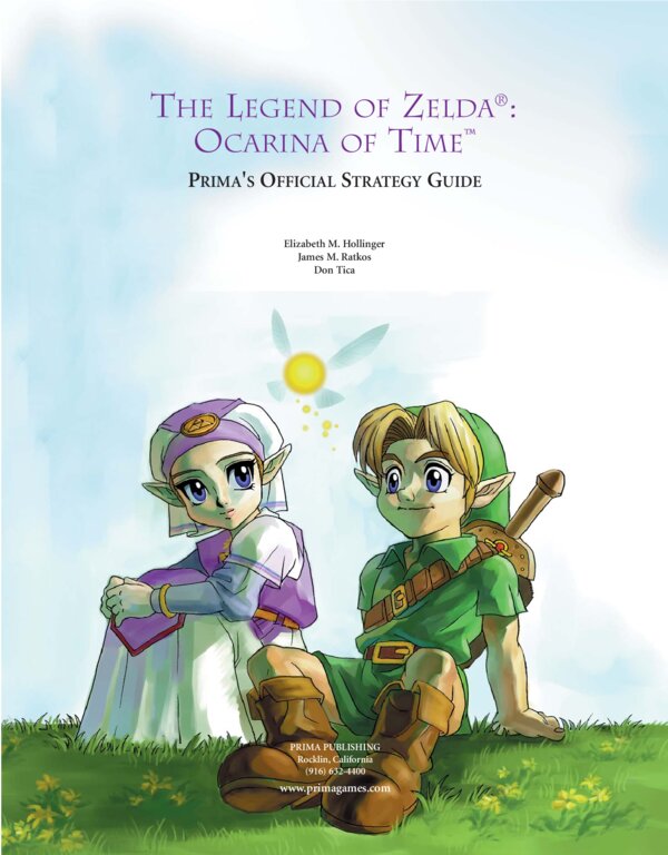 Legend of Zelda Ocarina of Time Prima Official Guide cover